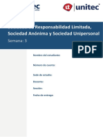 Tarea 3 Derecho Empresarial