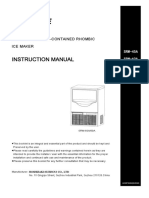 Instruction Manual: Commercial Self-Contained Rhombic Ice Maker