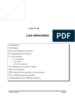 Cours7 Memoires