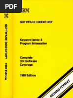 GB21-9949-26 Software Directory 1989