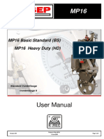 User Manual: MP16 Basic Standard (BS) MP16 Heavy Duty (HD)