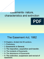 1015 - Easement, Nature and Characteristics and Extinction