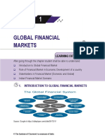 Introduction To Global Financial Markets