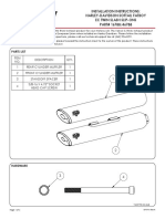 Installation Instructions: Harley-Davidson Softail Fatboy Ec Twin Slash Slip-Ons PART# 16788/46788