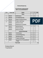 B-Tech (6-SEM) (Mechanical) Syllabus