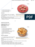 Receitas Junina Pastéis São João