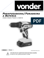 Parafusadeira Pfv012i Vonder