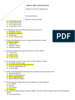 April 25, 2007 SNB Questions: ND RD RD TH RD TH TH TH TH TH TH TH TH TH TH TH