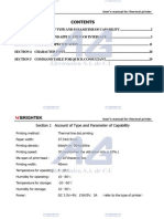 User's Manual For Thermal Printer