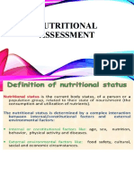 Lesson 3 Nutritional Assessment