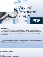 Presentation5.1 - Audit of Investments (Part 2)