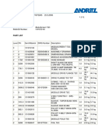 ModuScreen T2C PARTLIST