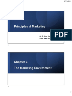 Chapter 3 - The Marketing Environment