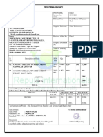 I 009g - Proforma Invoice For Pellet & Granular Activated Carbon - Environ Care