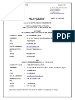 Sales and Purchase Agreement. Vietnamese Soybean Seeds. This Agreement Made On This 21, Oct, 2021. Between