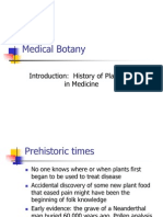 History of Medical Botany Power Point Presentation 1221