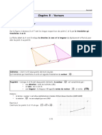 2 Vecteurs Cours