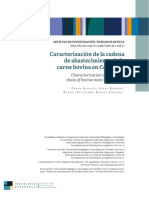 Caracterización de La Cadena de Abastecimiento de La Carne Bovina en Colombia