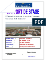 Rapport de Stage