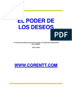 El Poder de Los Deseos. A. Corentt