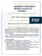 Engineering Graphics & Design Manual (3110013) : Govt. Engg. College, Valsad