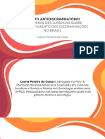 Jornada de Direito - Direito Antidiscriminatório - Aspectos Práticos - Público