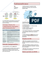 Resumo: Endomembranas