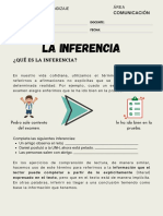 La Inferencia 3°