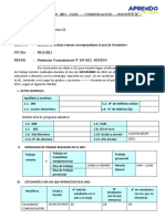 Informe Mensual Noviembre - Comunicación 1º-5º