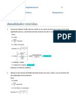 Anualidades Vencidas