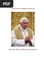 Fota IV: Benedict XVI and The Roman Missal - Session 1