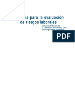 Guía para La Evaluación de Riesgos Laborales