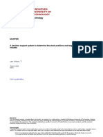 A Decision Support System To Determine The Stock Positions and Targets in The Semiconductor