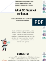 Apraxia de Fala Infantil, Tratamento e Avaliação