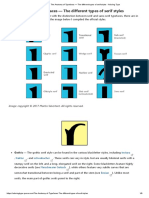 The Anatomy of Typefaces - The Different Types of Serif Styles - Adoring Type