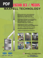 Maxpell Technology: Incinerator B3 / Medis Incinerator B3 / Medis