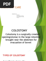 Colostomy