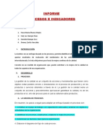 Informe Procesos e Indicadoresd