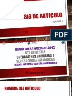 Analisis de Articulo. - DianaGL