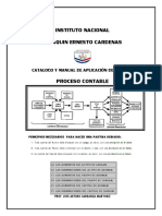 Catalogo de Cuentas y Manual de Aplicacion 2022