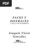 Joaquín Víctor González - Faces y Disfraces