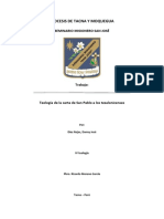 Teologia de La Carta de San Pablo A Los Tesalonicenses