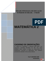 MÓDULO DE MATEMÁTICA 2 - Uniesb