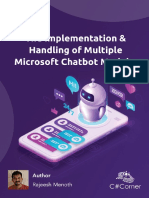 The Implementation Handling of Multiple Microsoft Chatbot Modules