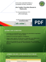 Cambios Ocurridos Durante La Maduracion y Almacenamiento 2021 B