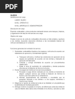 Manual de Funciones de Los Isleros.