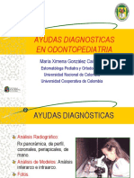 Ayudas Diagnosticas en Odontopediatria Ximena González C