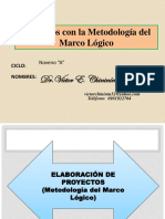 30 Agosto 2021 Unidad 3 Proyectos Metodología Del Marco Lógico