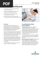 Product Data Sheet Electronic Batch Records Syncade en 82144