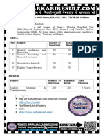 SSC CPO SI Detailed Syllabus 2022